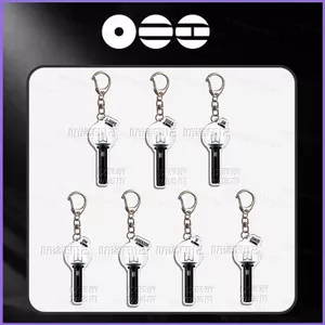 SQ11 BTS Acrylic Móc Khóa Hoạt Hình Tên Cá Nhân Mặt Dây Chuyền Ánh Sáng Bền Đẹp Cho Ba Lô Túi & Chìa Khóa