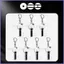 SQ11 BTS Acrylic Móc Khóa Hoạt Hình Tên Cá Nhân Mặt Dây Chuyền Ánh Sáng Bền Đẹp Cho Ba Lô Túi & Chìa Khóa