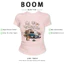 BOOM Áo Baby Tee Nữ Cotton Ôm Body-Áo Thun Ngắn Tay Y2K In Hình PhongCách Mùa Hè, Cổ Tròn Hàng Đầucách hàn quốc phong185