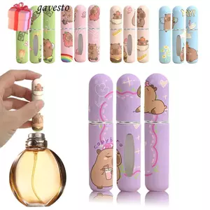 Hộp đựng mỹ phẩm GAVESTO, Chai nước hoa hoạt hình 5ml, Máy phun nước hoa di động có thể đổ lại Du lịch