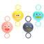 < Pluscloth > Bóng còi dây kéo có đèn Led Đồ chơi Spinner phát sáng cho trẻ em Người lớn – Biểu hiện hoạt hình vui nhộn Quà tặng còi gió cho bé trai bé gái Tiệc sinh nhật Chơi bóng phát sáng