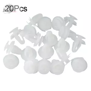 Kẹp Đinh Tán Bài Phù Hợp Với 9 Mm Cản Xe Kẹp Đinh Tán Dây Màu Trắng 9 Mm Cửa Ô Tô