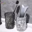 Cốc đựng bàn chải đánh răng bằng nhựa HL có tay cầm Phòng tắm gia đình Tumblers Cốc di động Hộp đựng bàn chải đánh răng trong suốt LMWU