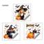 Linh hồn| Bền Trang Trí Halloween Tĩnh Kính Dán Cửa Sổ Halloween Clings Dán Dễ Thương Ma Mèo Đen Bí Ngô Đề Can Chống Thấm Nước Cho Trong Nhà Ngoài Trời Cho Ngày Lễ