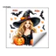 Linh hồn| Bền Trang Trí Halloween Tĩnh Kính Dán Cửa Sổ Halloween Clings Dán Dễ Thương Ma Mèo Đen Bí Ngô Đề Can Chống Thấm Nước Cho Trong Nhà Ngoài Trời Cho Ngày Lễ