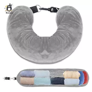 Hộp đựng gối Ne du lịch có thể đổ đầy Túi đựng đệm máy bay Du lịch Ne Gối du lịch tự đổ Gối du lịch di động Mới