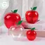 PUSKY 6 Cái Màu Đỏ Ủng Hộ Hộp Kẹo Hình Bình Hộp Đựng Để Trang Trí Ngày Lễ Và Bảo Quản VN