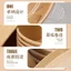 Cắm Trại Dày Mang Đi Dã Ngoại Bát Giấy Kraft Có Bao Bì Cơm Vuông Bento Giấy Dùng Một Lần Hộp Dã Ngoại Bát Salad JPLQ