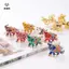 Quà tặng dự tiệc dành cho phụ nữ Full Kim cương giả 3D Móc khóa voi Mặt dây chuyền sang trọng Túi chìa khóa Charms Trang trí Phụ kiện trang sức cho bé gái Tiệc [Mina]
