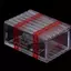 SRVN IQ Box Những người khác không thể mở hộp trong suốt Magic Tri Secret Drawer Đồ chơi giáo dục Đạo cụ ma thuật Đồ chơi thông minh.