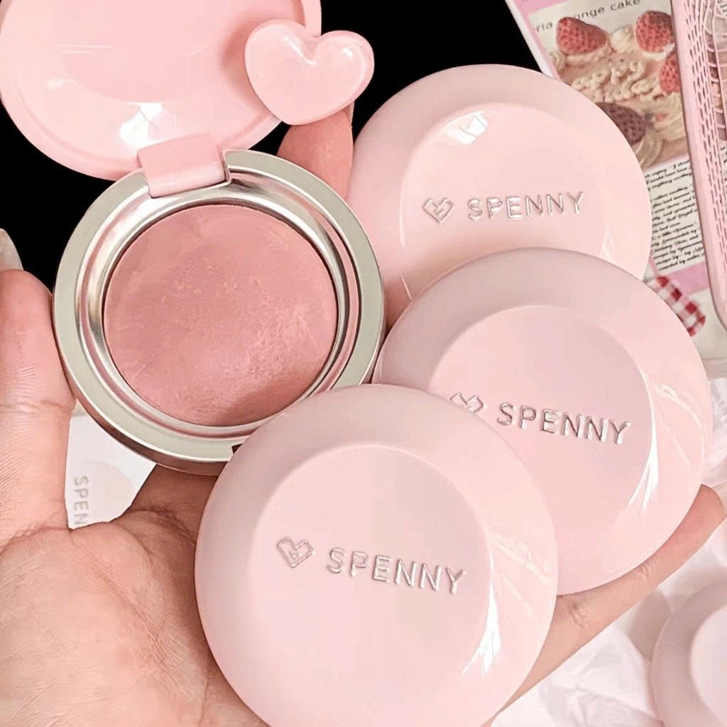 [CHÍNH HÃNG] Phấn Má Hồng SPENNY Soft Mist Blush Mịn Lì, Bền Màu, Trang Điểm Tự Nhiên 6.2g
