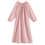 Phụ Nữ Cotton Dài Tay Váy Bộ Đồ Ngủ Vintage Váy Ngủ Nữ Retro Váy Ngủ Đồ Ngủ