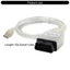 Máy quét chẩn đoán ô tô POP VCP CAN 5 5 1 với chức năng ổn định Phanh truyền động động cơ Chẩn đoán 90cm