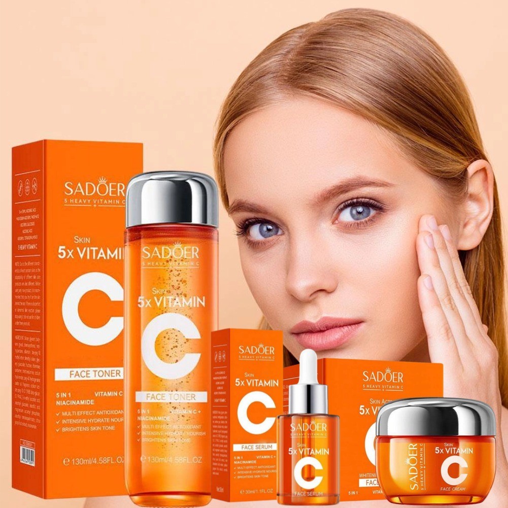 SADOER 5x Vitamin C Serum để làm trắng da phục hồi làm sáng da 30ml