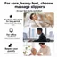 Dép Massage TOPTOOLCX Nam, Dép phòng tắm chống mùi bấm huyệt, Dép ngoài trời nhẹ đa năng Trang phục hàng ngày