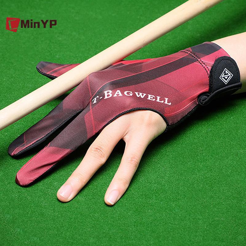 CMinYP 1 Găng Tay Bi-a Tay Trái Ba Ngón Tay Bi-a Găng Tay Chống Trơn Trượt Stiers Độ Đàn Hồi Bida Găng Tay Tập Luyện Vinh Quang