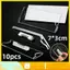 TRTR Trống Thẻ Tên Acrylic Huy Hiệu 10-50 Cái 70x30mm Chèn Cho Sinh Viên Văn Phòng Hội Thảo Công Ty Sử Dụng VN