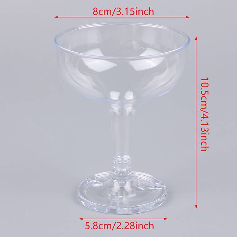CMinYP 6 Chiếc Acrylic Champagne Ly Tiệc Cô Dâu Tặng Tiệc Cưới Acrylic Cốc Rượu Trang Trí Đám Cưới Vinh Quang
