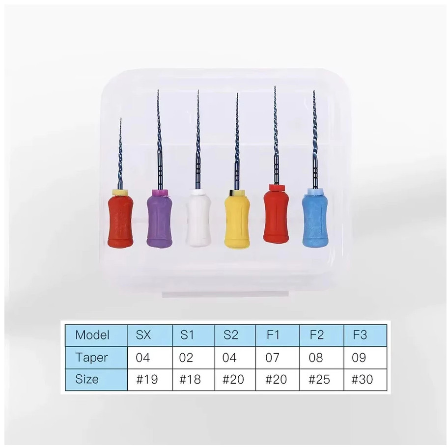 Protaper tay YLDENT S3 Blue dẻo kháng gãy chính hãng dùng trong nha khoa file nội nha - Xuất VAT