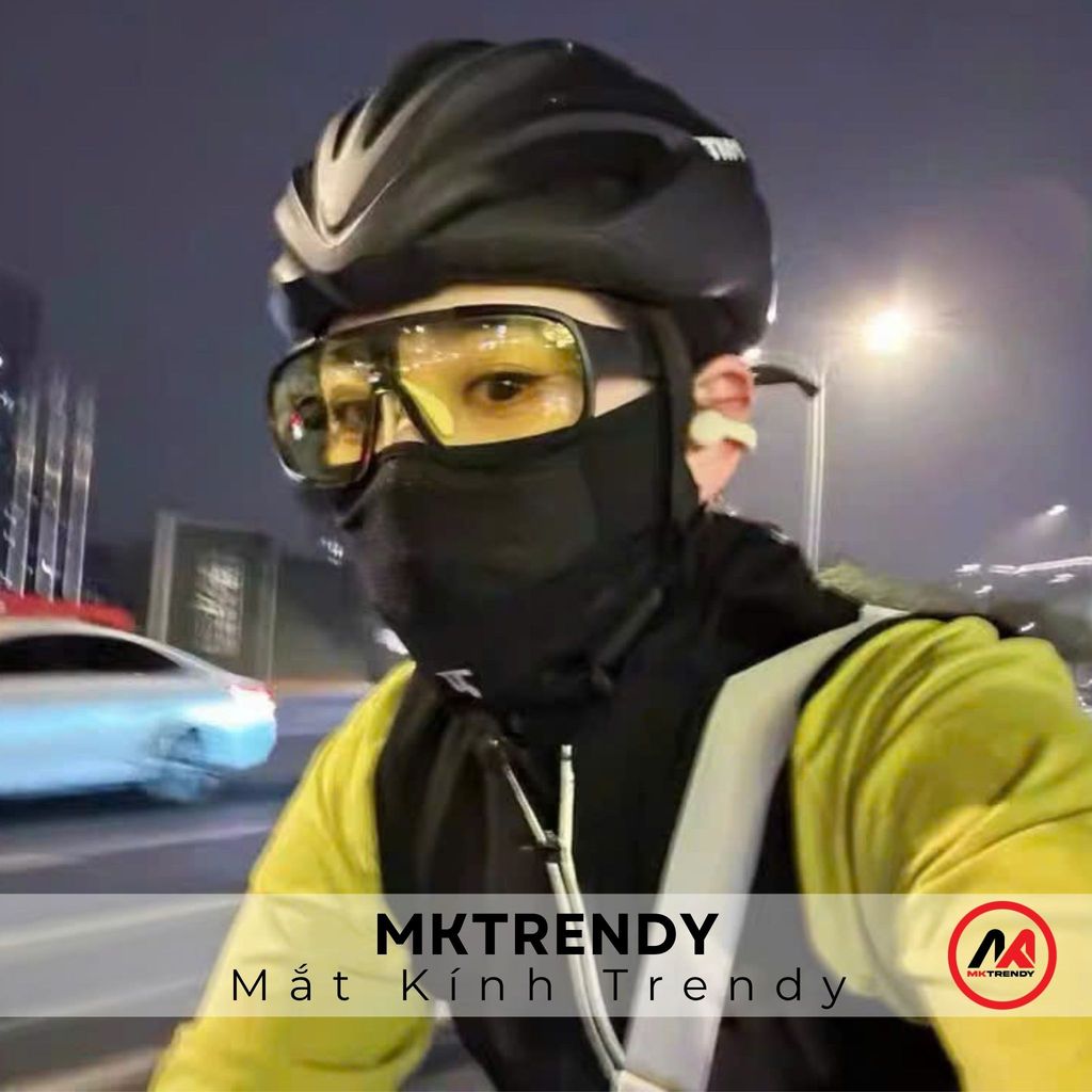 Kính đi đêm giảm chói MKTRENDY mắt kính thời trang nam nữ chống tia UV chống bụi đi đường M5