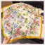 JRP Họa Tiết Hoa Lụa Satin Vuông Khăn 70x70cm Quấn Đầu Cho Nữ Văn Phòng Ngày Lễ Du Lịch JRP