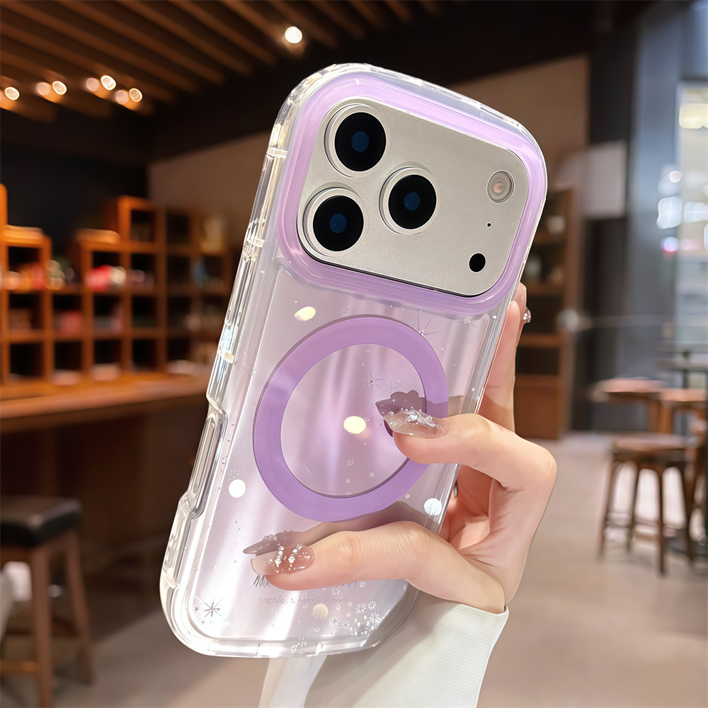 Ốp Điện Thoại Aurora Gradient Thời Trang Cho iPhone 17 Pro Max 16 13 14 15 Pro Max Bảo Vệ Ống Kính Chống Rơi Vỏ Cứng Bảo Vệ Điện Thoại