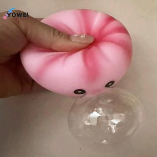 YOWEI Kawaii Bánh Bao Bong Bóng Bóp Đồ Chơi Giảm Căng Thẳng Phục Hồi Chậm Cho Lo Âu Và Vui Nhộn VN