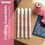 BEABOUT 4 Bút đánh dấu màu trắng, Bút đánh dấu lớp lót mịn gói đơn 6.1 inch, Dễ dàng cầm chính xác Nib Trắng sắc tố mực nghệ thuật Bút đánh dấu thủ công DIY