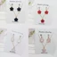 Bán chạy Lucky Four-Leaf Clover Five-Hoa Bông tai Vòng cổ Bộ nhiều mảnh Tính khí Đơn giản Độc đáo Cao cấp