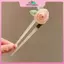 MYPANDA Thời Trang Hình Chữ U Kẹp Tóc Hoa Acrylic Tóc Sti Chopstis Kẹp Tóc Trung Quốc Mũ Đội Đầu Cưới Trang Sức Phụ Kiện Tóc.