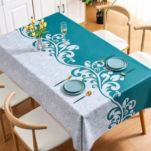Khăn trải bàn in hình phong cách Hàn Quốc mới, chống thấm nước và chống dầu, đa năng và đa chức năng cho đồ nội thất và sử dụng hàng ngày