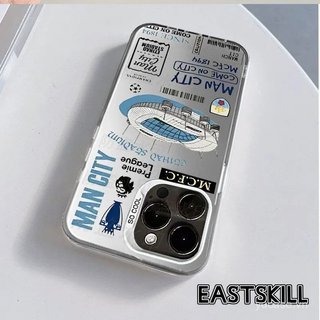 Ốp Điện Thoại Mới Sân Bóng Đá Mô Phỏng Hình Thích Hợp Cho iPhone 17 16 15 promax 17pro 16pro 15plus 11promax 11 12 13 14 pro max 14plus xr xs Vỏ Bảo Vệ Chống Sốc