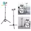 Giá đỡ sàn micro Mic đứng Độ bền giữ 4 chân máy micro để ghi âm Podcasting Studio