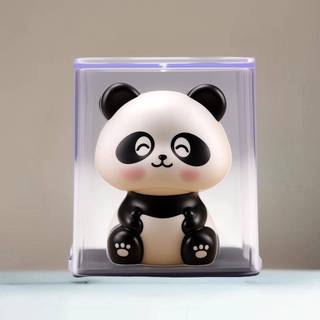 VRZ 1 Chiếc Năng Lượng Mặt Trời Gấu Trúc Búp Bê Luy Trang Trí Xe Hơi Dễ Thương Lắc Đầu Gấu Trúc Hình Trang Trí Bộ Sưu Tập Đồ trang trí Quà Tặng Sáng Tạo HOT