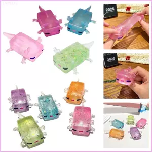 Cinna Plastic Axolotl Đồ chơi giảm căng thẳng phục hồi chậm Công cụ giảm lo âu thực tế cho văn phòng tại nhà hoặc du lịch