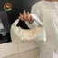 CANAMEK Thường Ngày Thêu Phong Cách Trung Hoa Túi Xách Ví Vải Hanfu Thêu Túi Xách Dây Kéo Đeo Ngang Túi Sườn Xám Đảng CSF