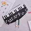 CANAMEK Ghi Chú Âm Nhạc Piano Bàn Phím Bút Chì Túi Dung Tích Lớn Văn Phòng Phẩm Văn Phòng CSF