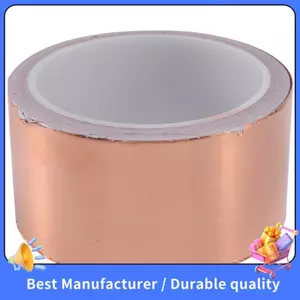 Băng keo đồng 50mmx10M Băng keo đồng cuộn băng tự dính