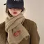 ECK Mùa Đông Ấm Khăn Cho Nữ Thời Trang Chữ Dệt Kim Len Sợi Neerchief Muffler Nữ Khăn Choàng Ne Quấn HOT