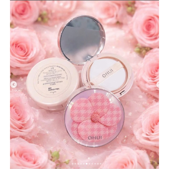 CUSHION HOA OHUI LIMITED TONE 01 MILK BEIGE DATE 3/2029
