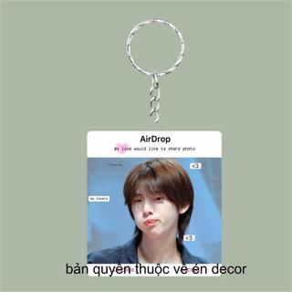 Móc khoá cortis ver airdrop KEYCHAIN ACRYLIC AIRDROP KEONHO CORTIS GLITTER