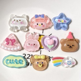 Phụ kiện trang trí dễ thương nhiều mẫu, phù hợp làm đồ DIY, làm đẹp mọi vật dụng