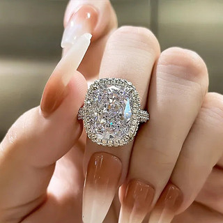Nhẫn Zircon Bạc S925 Trang Sức Thời Trang Đơn Giản Quà Tặng Nữ Mặc Hàng Ngày