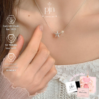 Dây Chuyền Sao Biền PJN S925 Thời Trang Vòng Cổ Charm Sao Biền Phù Hợp Đi Biền Đi Chơi Dành Cho NàngVC12