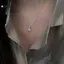 KUZHEN Sáng Bóng Giọt Nước Hình Nelace Cho Nữ Zircon Giọt Nước Mặt Dây Chuyền Xương Đòn Dây Xích Nelace Quà Tặng Ngày Lễ Tình Nhân Trang Sức Tiệc Cưới HOT