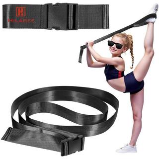 HILABEE Dây đeo vai chân 2,5m điều chỉnh, đai tập Yoga cho tập luyện tại nhà và phụ kiện