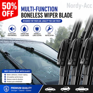 TRƯỚC WIPER BLADES 2 Chiếc Im Lặng Không Khung Khăn Lau Cao Su Dải Chất Lượng Cao Cấp Cho 2023 Changan Deepal SL03 S7 Kính Chắn Gió Phụ Kiện Thay Thế