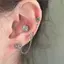 Nhíp 1 Cái / 1 Bộ Chó Con Dễ Thương Paw Zircon Bướm Xương Tai Móng Tay Thời Trang Mới Trang Sức Tai Phong Cách Sang Trọng Cho Nữ Bông Tai Y2K Tặng VN