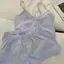 Tweeduj Suspender Quần Short Có Miếng Lót Ngực Bộ Đồ Ngủ Nữ Mùa Hè Sọc Ngọt Ngào Nhà Quần Áo Phù Hợp Với VN