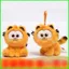 PS1 Dễ Thương Garfield Sang Trọng Mặt Dây Chuyền Quà Tặng Cho Bạn Gái Ba Lô Trang Trí Móc Khóa Anime Ngoại Vi SP1